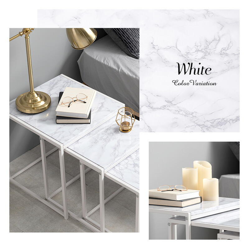 楽天市場】【3/1限定☆10％クーポン配布中】大理石調角型ネスト