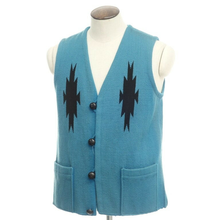 usa製 希少 サンダーバード柄 チマヨベスト 民族 usa製 希少