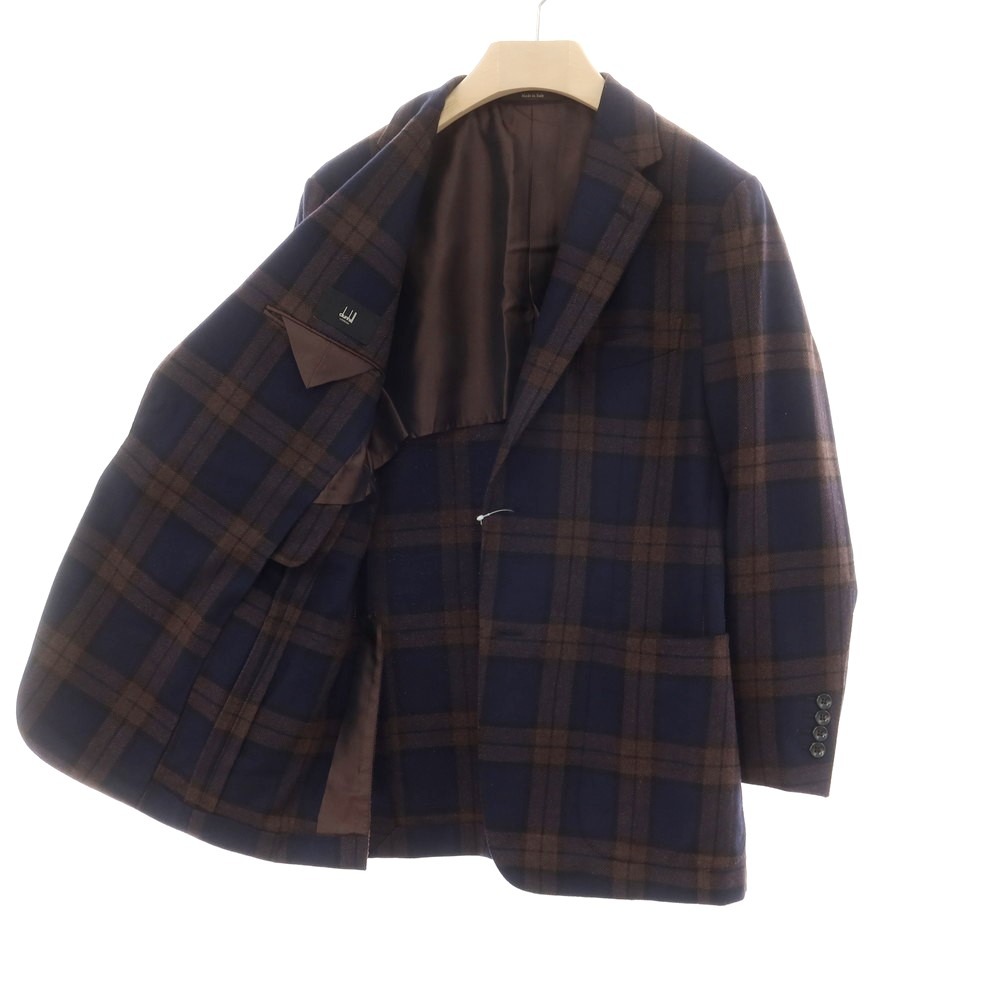 楽天市場】【中古】ダンヒル Dunhill ウールカシミヤ チェック 2つ