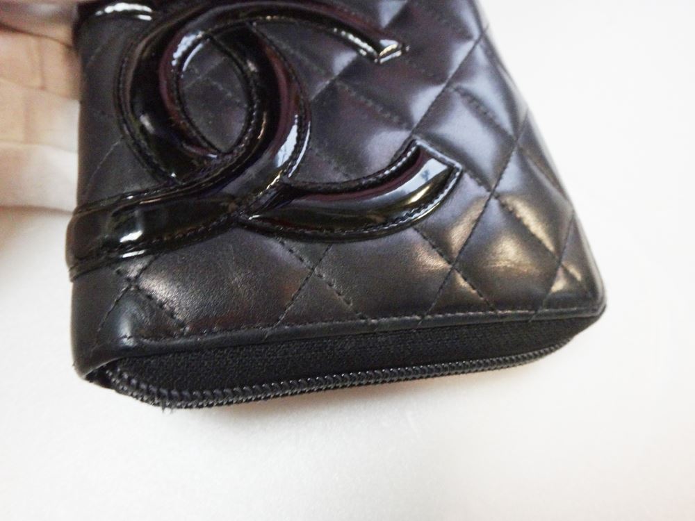 楽天市場】CHANEL シャネル カンボン 長財布 ZIP ラウンド長財布