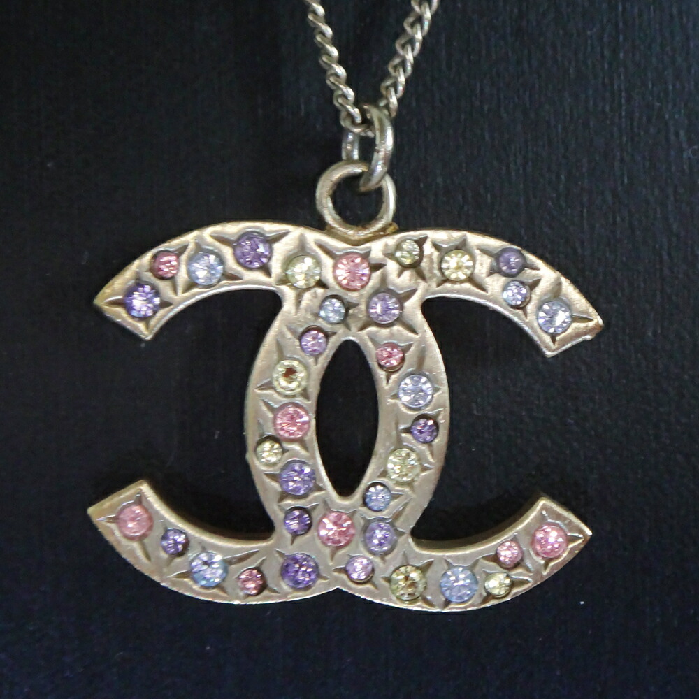 楽天市場】美品 CHANEL シャネルネックレス レディース ネックレス 40