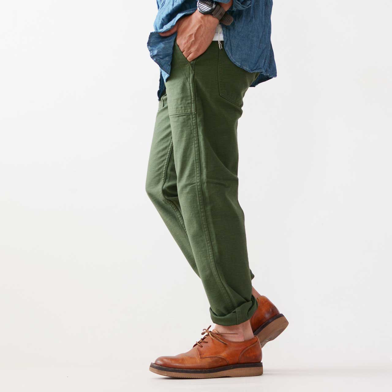 楽天市場】orslow[オアスロウ] SLIM FIT FATIGUE PANTS [01-5032-16