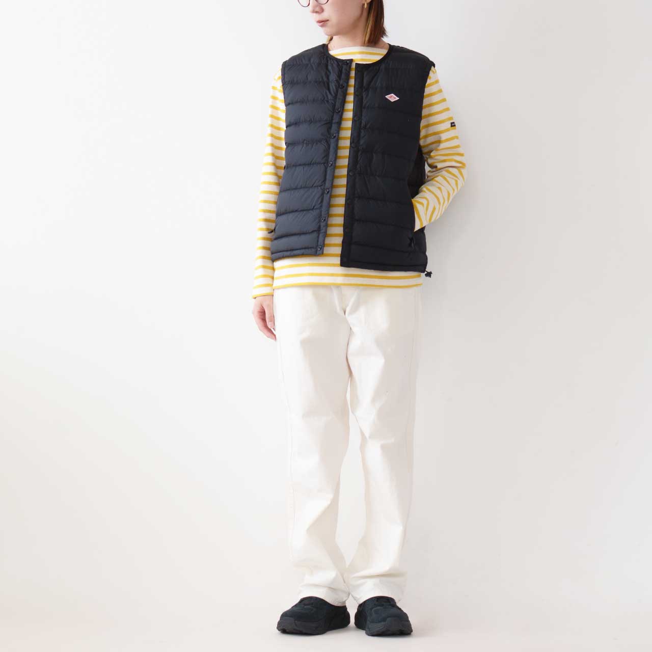 楽天市場】DANTON [ダントン] W INNER DOWN CREWNECK VEST [DT