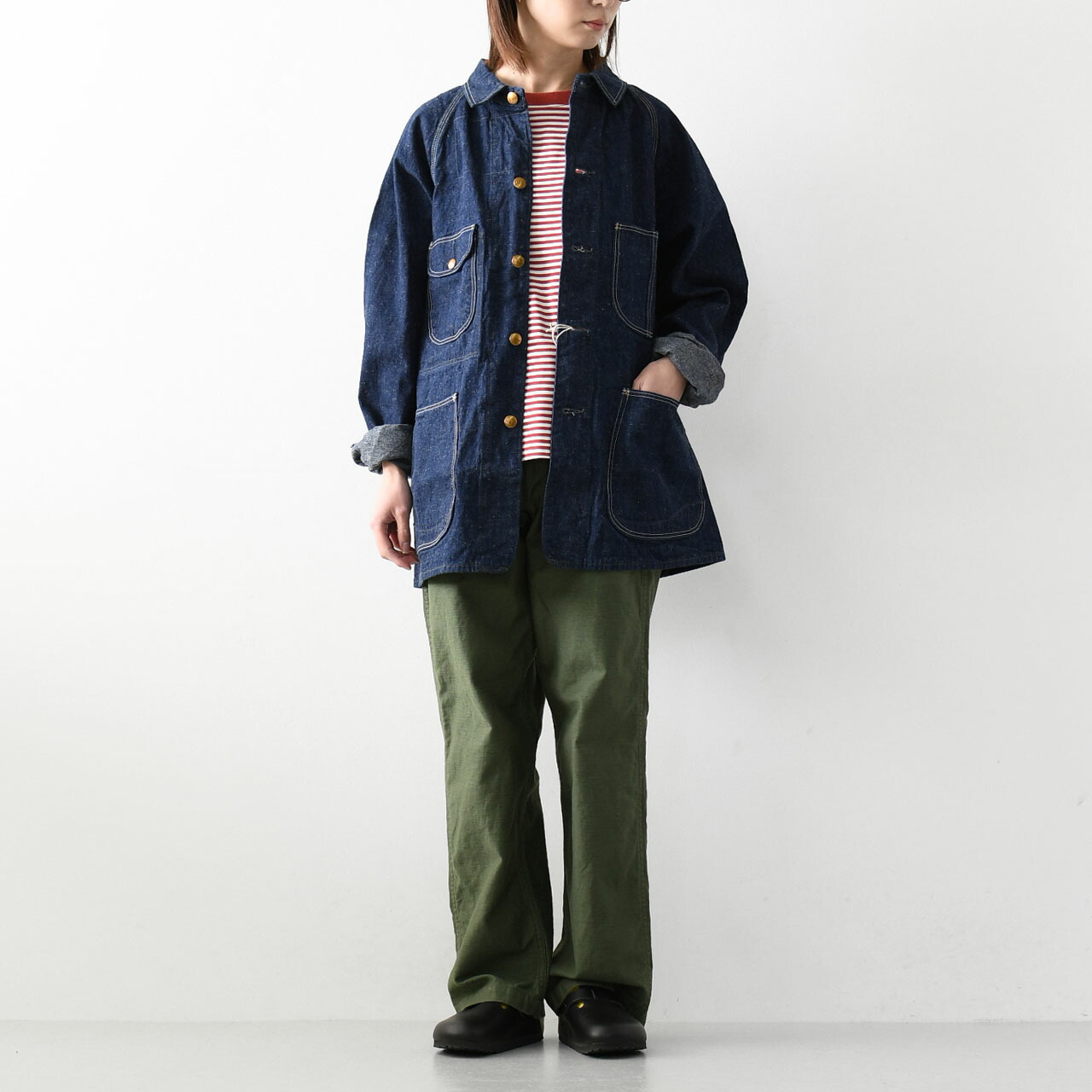 楽天市場】orslow [オアスロウ] 1950 COVER ALL カバーオール [03-6140