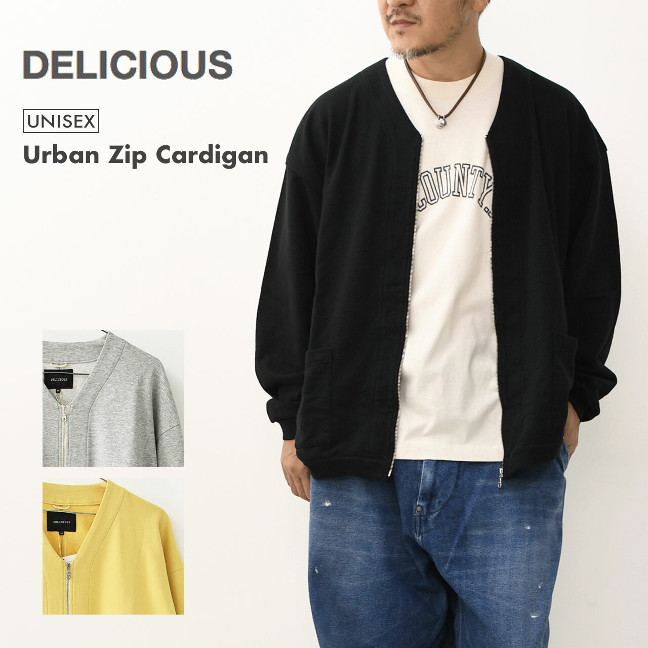 Daniel andresn ジップアップカーディガン Daniel andresn ジップ