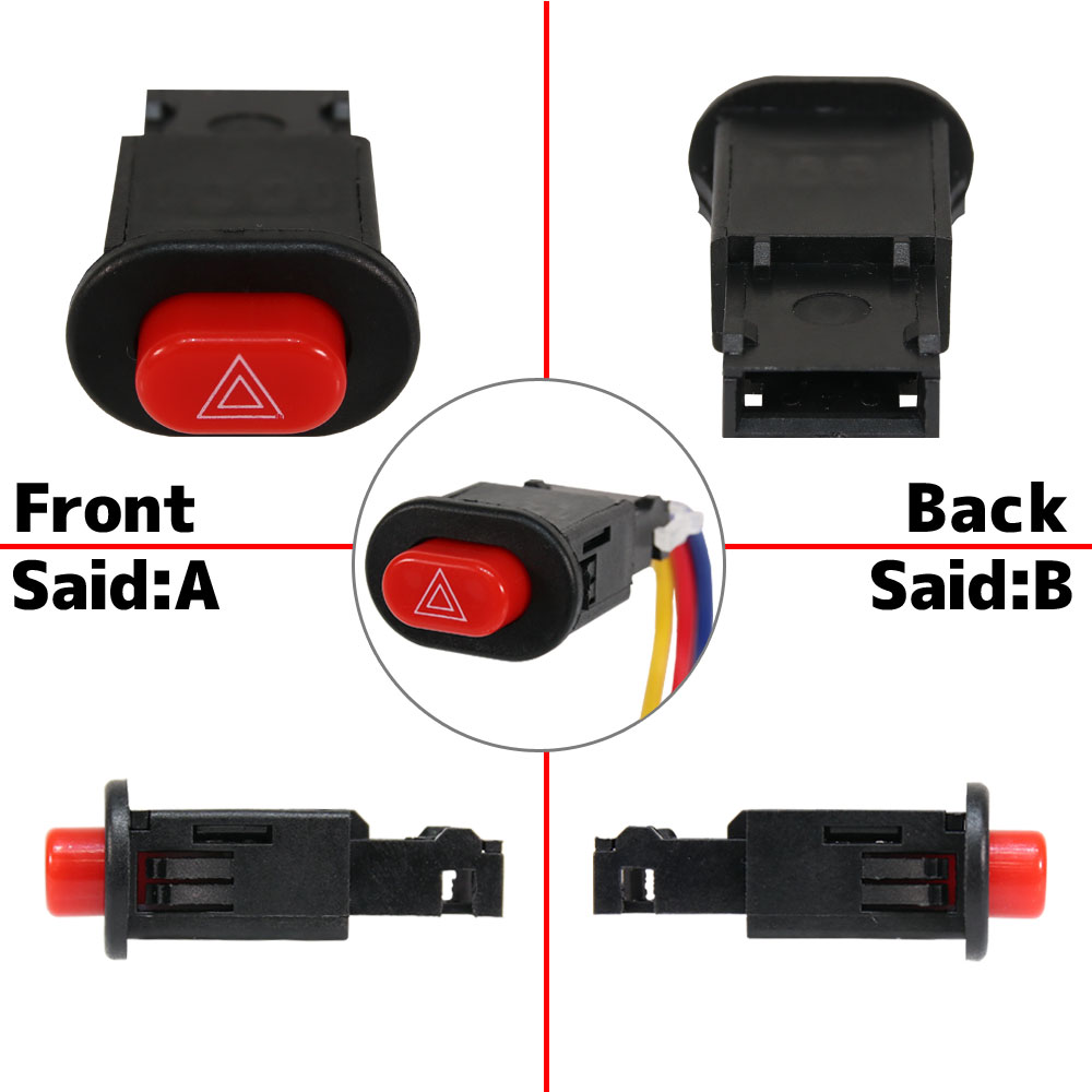 楽天市場】汎用 バイク オートバイ用 ハザード ハザードスイッチ