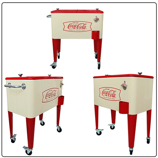 楽天市場】【在庫有り】クーラーボックス 大型 コカ・コーラ レトロ