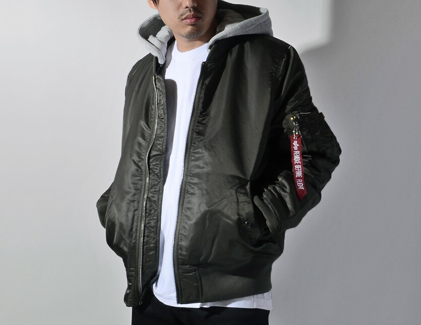 楽天市場】ALPHA INDUSTRIES アルファ MA-1 ジャケット メンズ