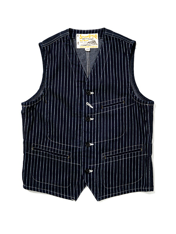 楽天市場】SUGAR CANE シュガーケーン ウォバッシュ ストライプ ベスト