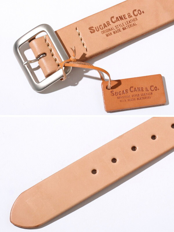 楽天市場】SUGAR CANE シュガーケーン ベルト メンズ 本革 カジュアル