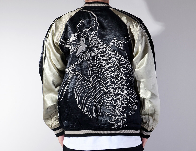 楽天市場】花旅楽団 スカジャン メンズ レディース ユニセックス