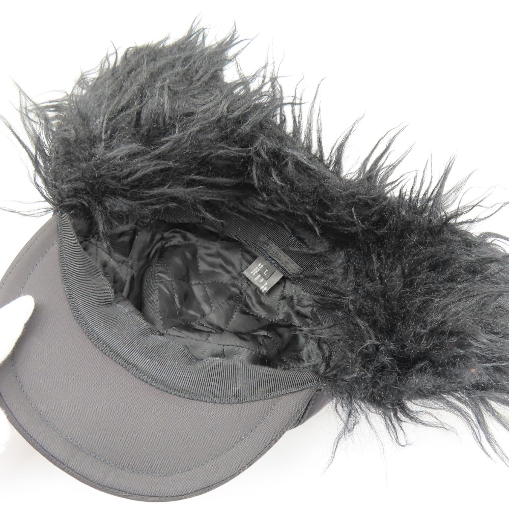 楽天市場】プラダ ファーフラップ L フライトキャップ 防寒 ハット