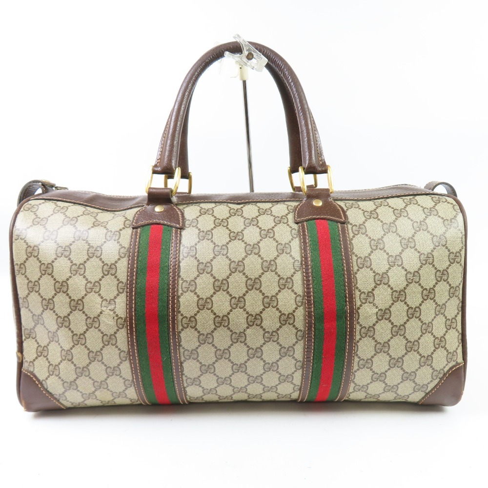 楽天市場】グッチ ボストンバッグ（素材（生地・毛糸）本革）（バッグ