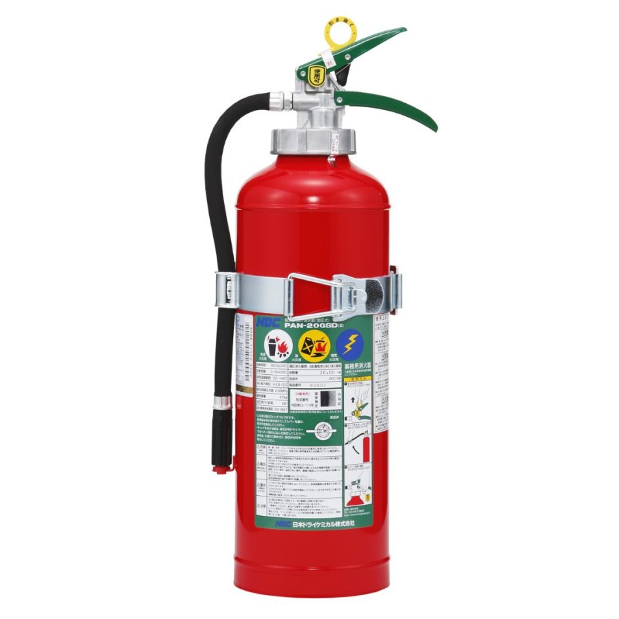 楽天市場】自動車用消火器(6.0kg) PAN-20GSD 日本ドライケミカル ABC