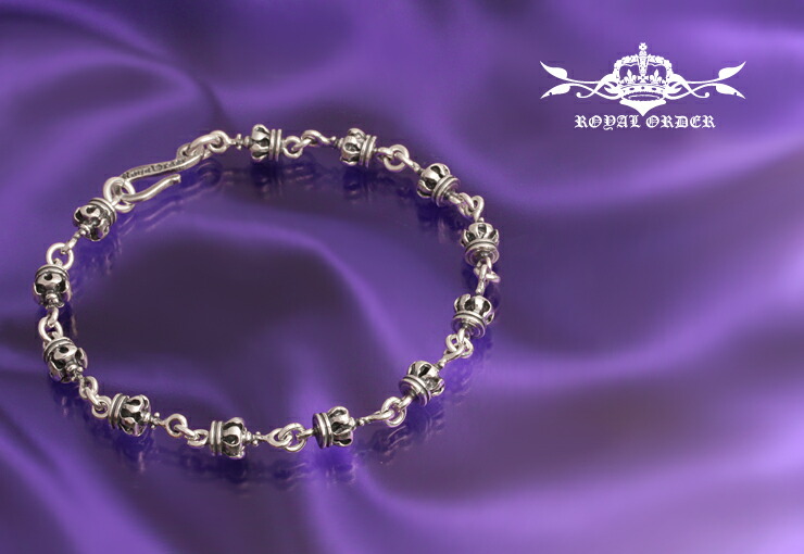 楽天市場】ロイヤルオーダー【公式】【ブレスレット】TINY ROYAL CROWN