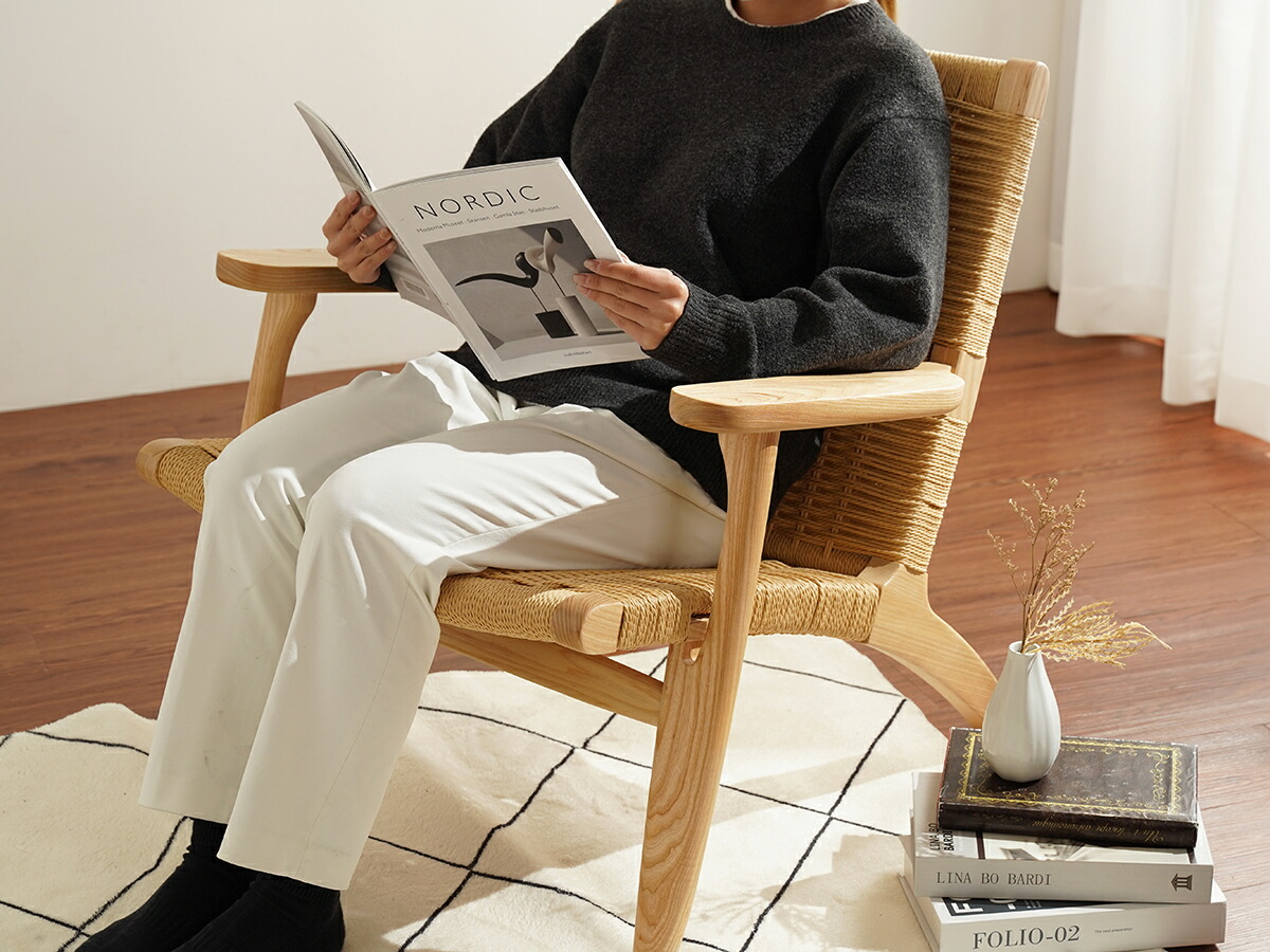 楽天市場】CH25 ラウンジチェア ハンス・J・ウェグナー 1Pソファ