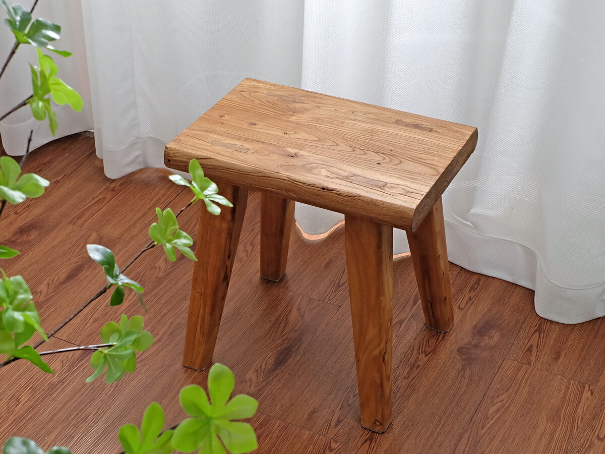 楽天市場】古材ベンチ 40cm幅 スツール コンパクト ウッドベンチ