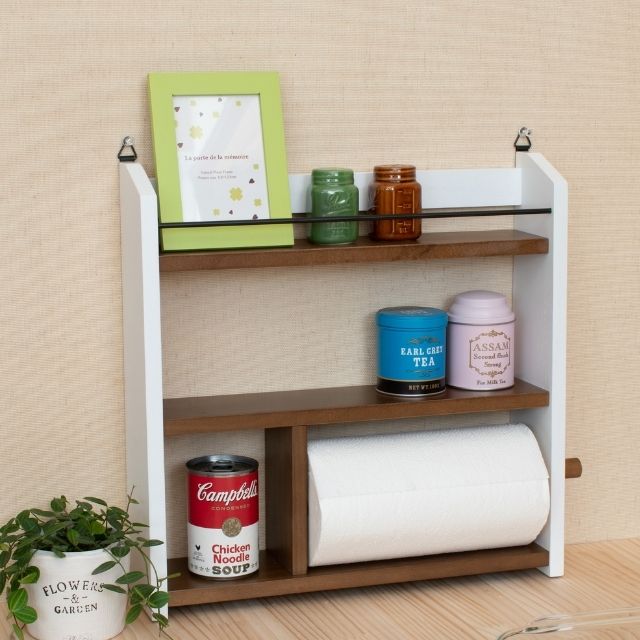 楽天市場】スパイスラック キッチンペーパーホルダーの通販
