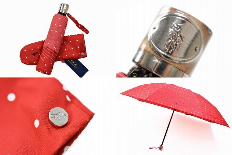 楽天市場】ポロ ラルフローレン 雨傘 折りたたみ 傘 レディース