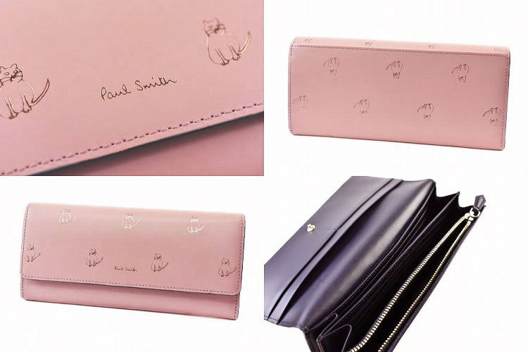 楽天市場】ポールスミス 長財布 財布 レディース ブランド ピンク