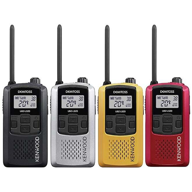 楽天市場】ケンウッド 特定小電力トランシーバー UBZ-LS20 FIELD GEAR