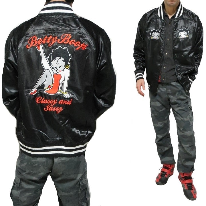 楽天市場】スカジャン キャラクター ベティーブープ ベティブープ