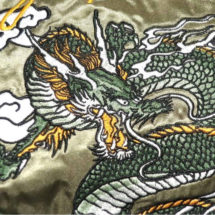 楽天市場】スカジャン メンズ レディース 和柄 和風 刺繍 龍/竜