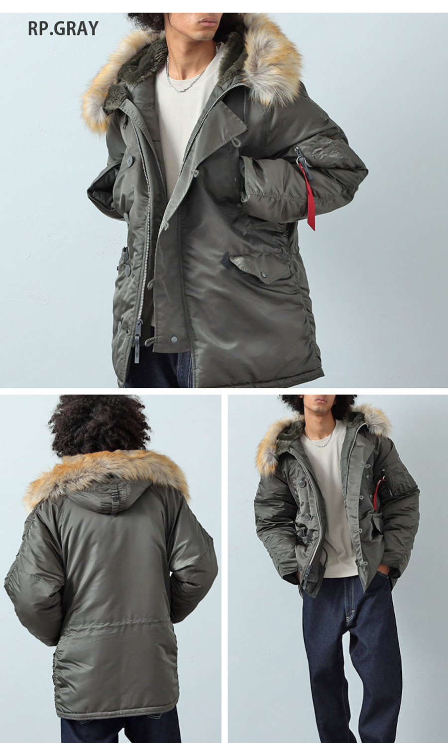 楽天市場】ALPHA INDUSTRIES INC. N-3B ナイロンジャケット U.S.サイズ