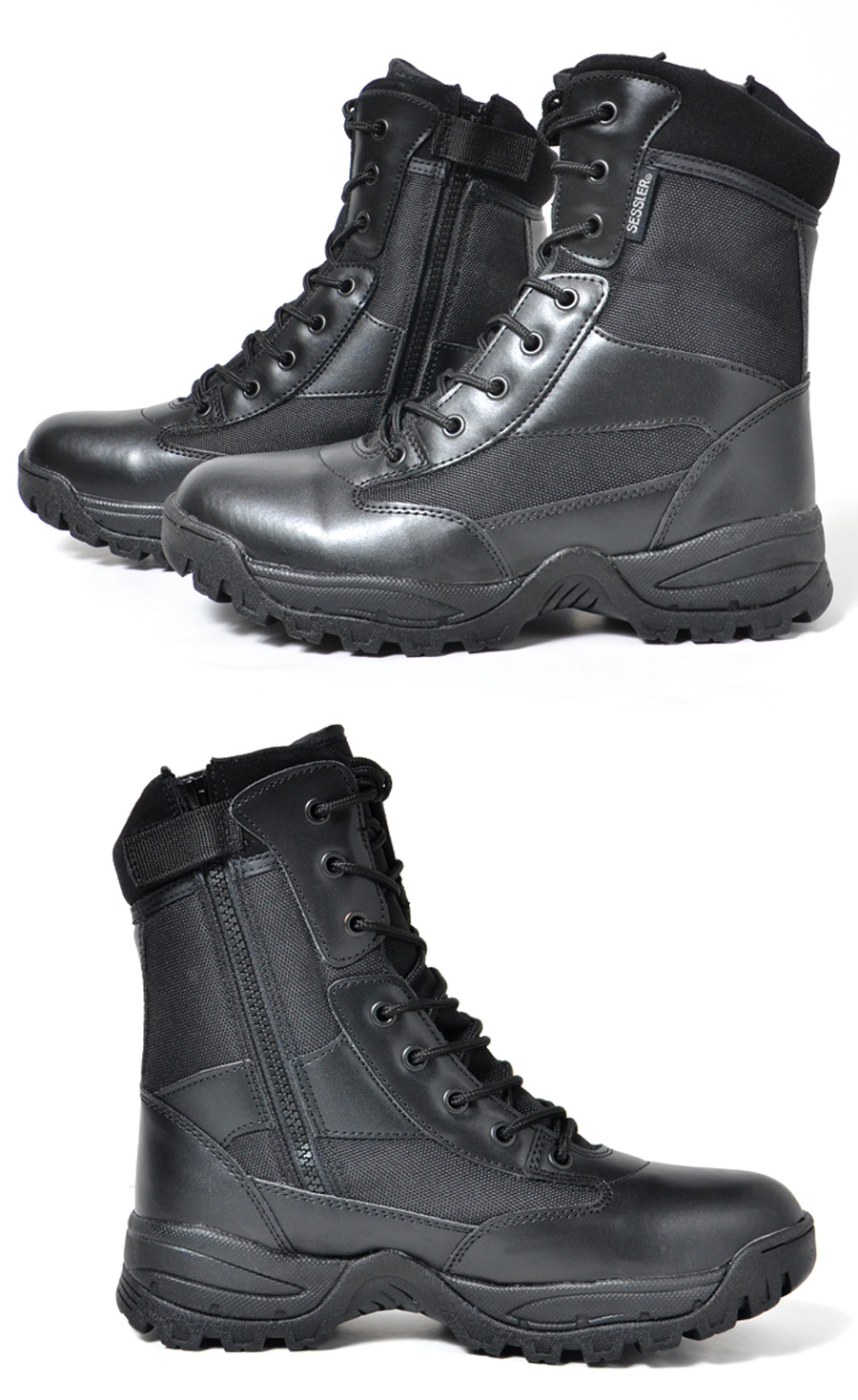 楽天市場】SESSLER TACTICAL ZIP COMBAT BOOTS タクティカル