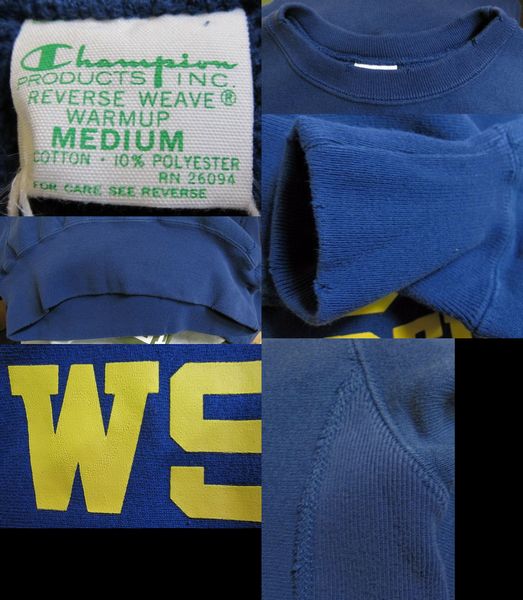 楽天市場】CHAMPION(チャンピオン) 復刻単色タグ・ユーズド加工