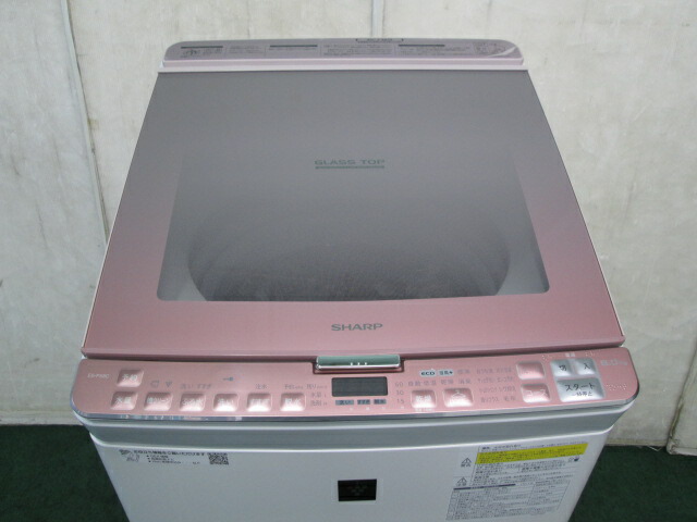 楽天市場】シャープ 8kg 縦型 洗濯乾燥機 ES-PX8C-P(0623BH)7CY-1