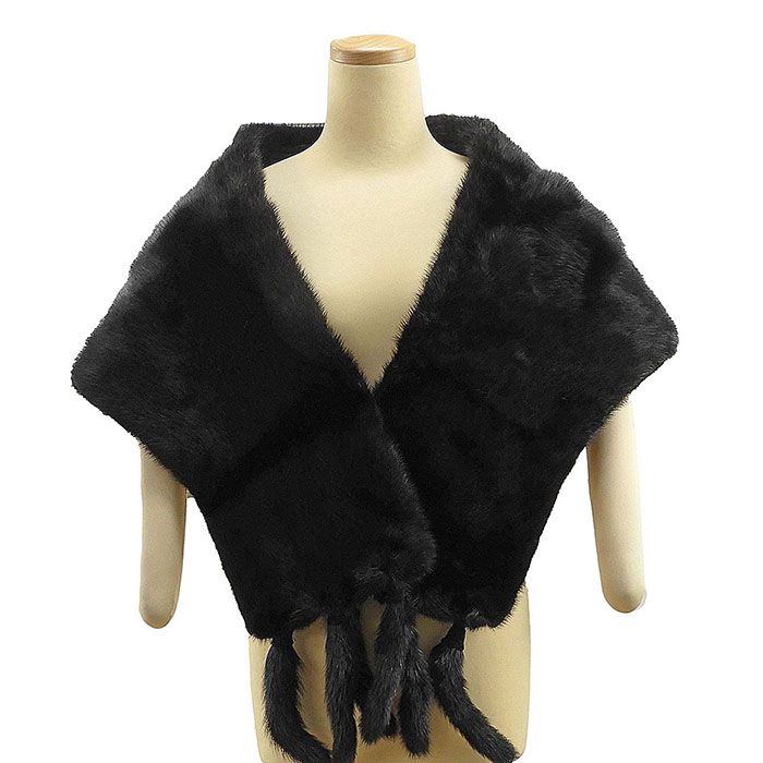 楽天市場】70％割引＼半額50％OFF+20％クーポン／ショール ミンク 毛皮
