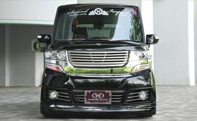 楽天市場】N BOX カスタム JF1 黒死蝶 フロントグリル (交換タイプ