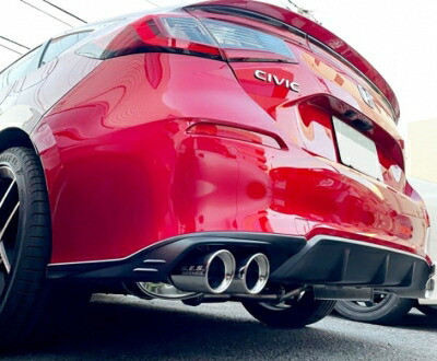 楽天市場】FL1 シビック マフラーガーニッシュ : Autostyle