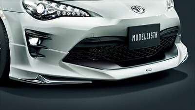 楽天市場】86 ZN6 後期 モデリスタ フロントハーフスポイラー : Autostyle