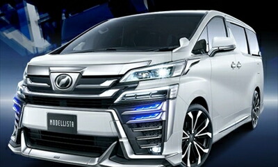 楽天市場】ヴェルファイア 30系 後期 モデリスタ サイドスカート ABS製