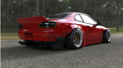 楽天市場】シルビア S15 ロケットバニー ワイドボディキット : Autostyle