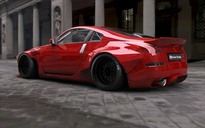 楽天市場】フェアレディZ Z33 ロケットバニー リアディフューザー