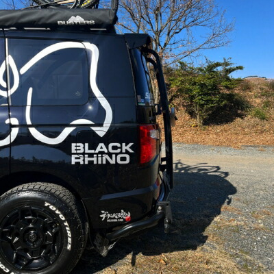 楽天市場】新型デリカ D:5 BUSTERS リアラダー ブラック : Autostyle