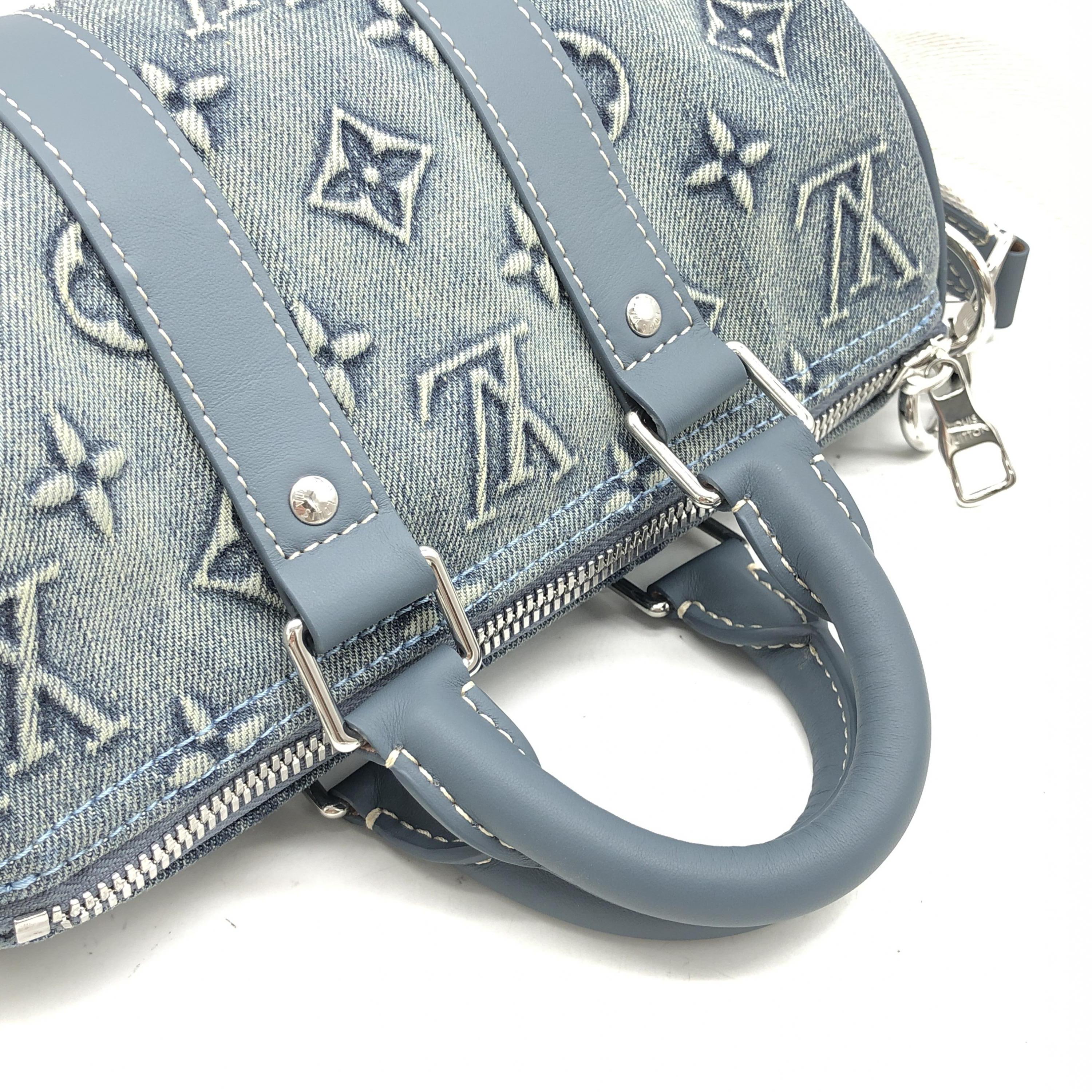 楽天市場】ルイ・ヴィトン モノグラム ウォッシュ デニム キーポル