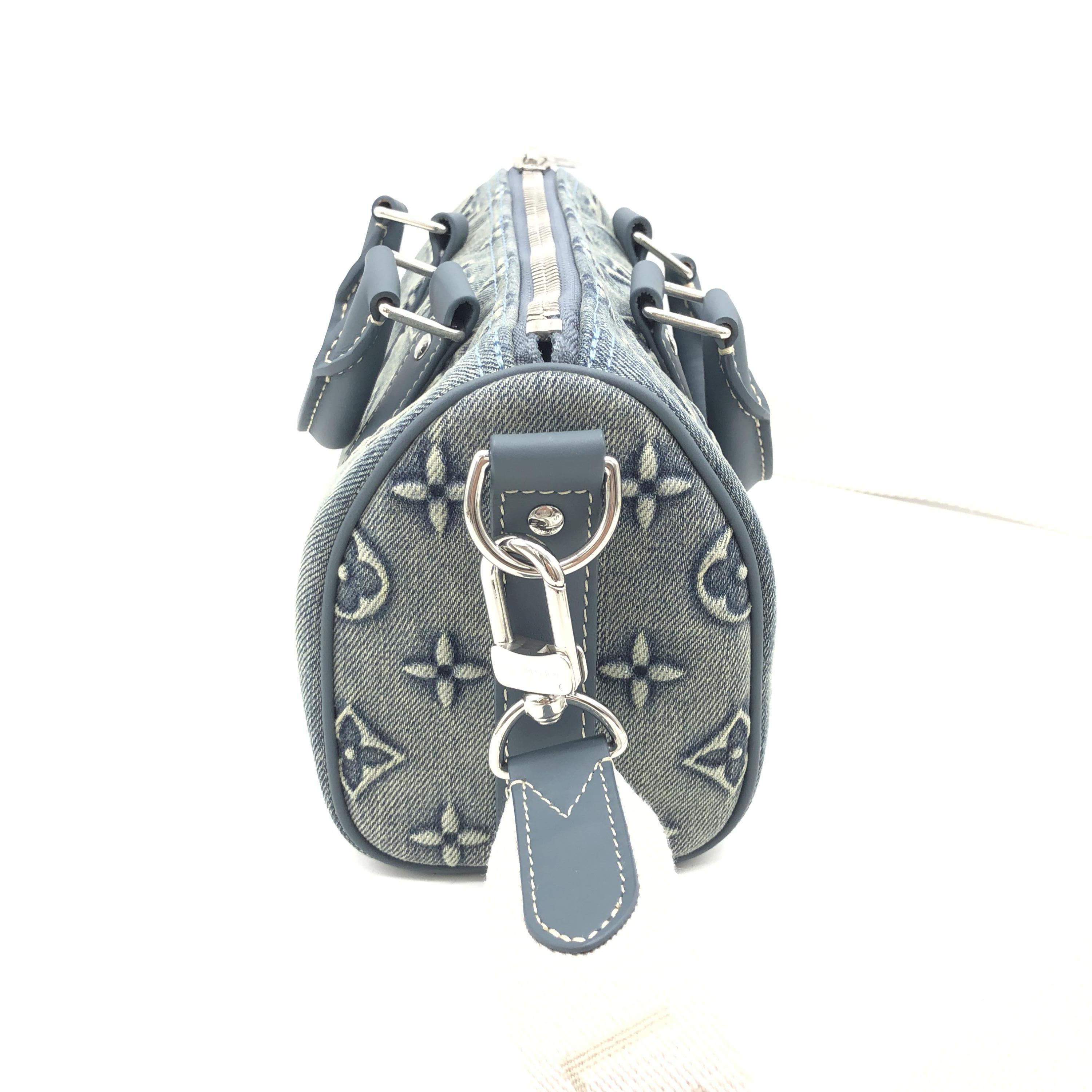 楽天市場】ルイ・ヴィトン モノグラム ウォッシュ デニム キーポル