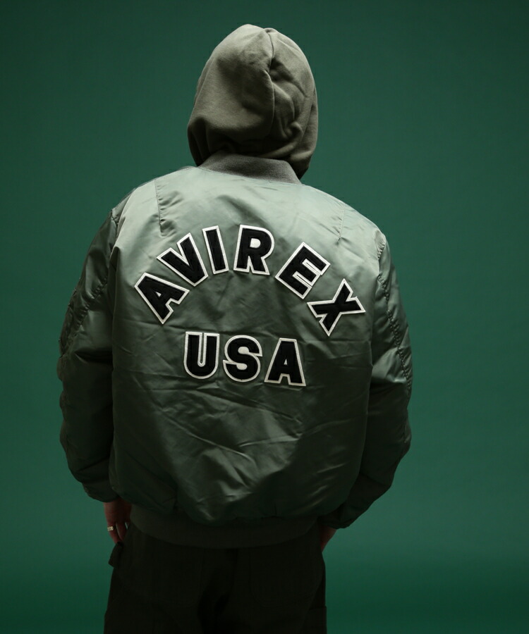 楽天市場】AVIREX 公式通販｜ 背中のロゴがアイコニック！定番フライト