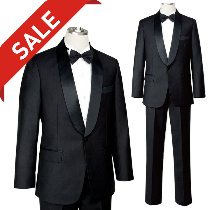 楽天市場】即納☆【在庫限りセール】 サテン衿タキシードスーツ [JP