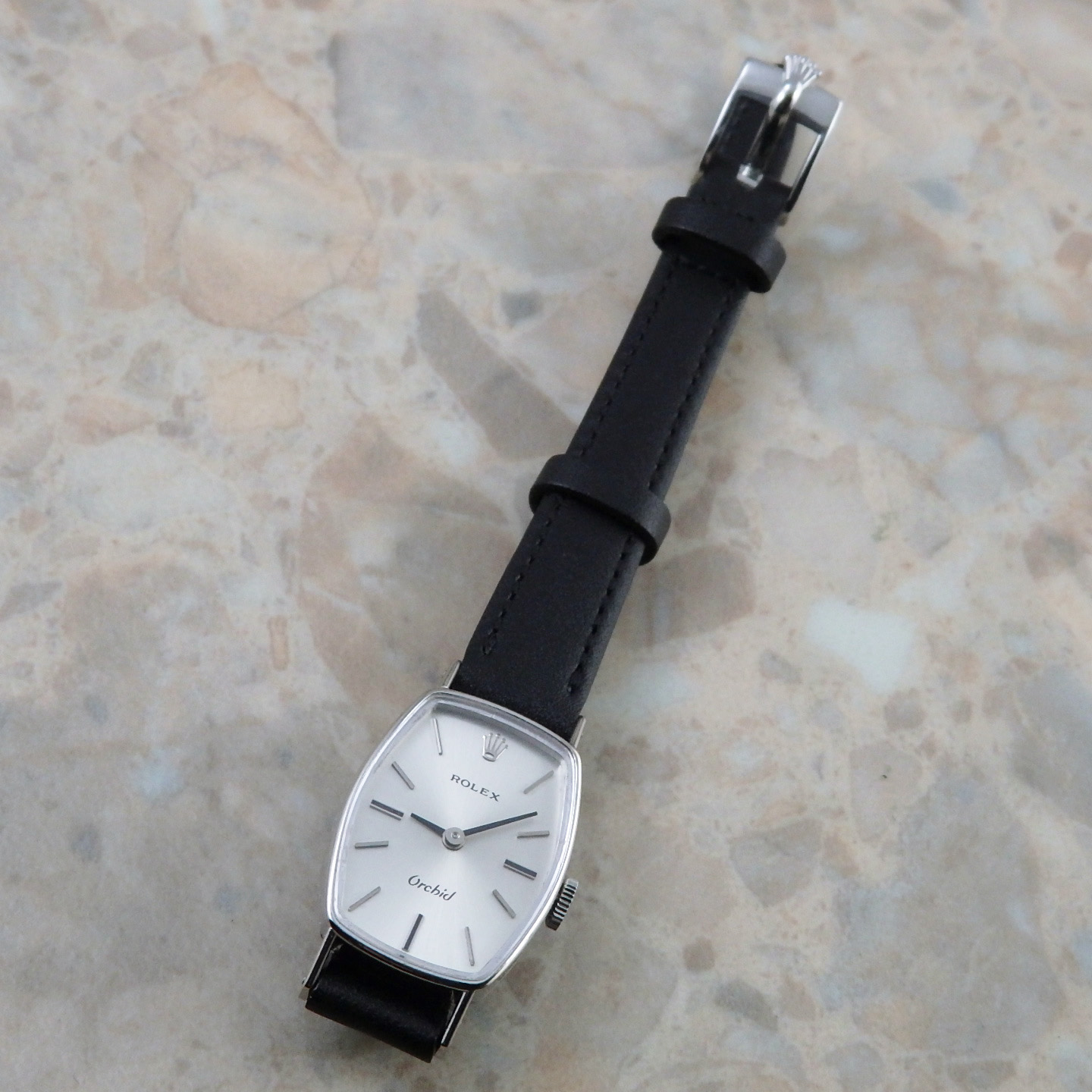 楽天市場】ROLEX レディース WG トノーケース ロレックス 18金無垢