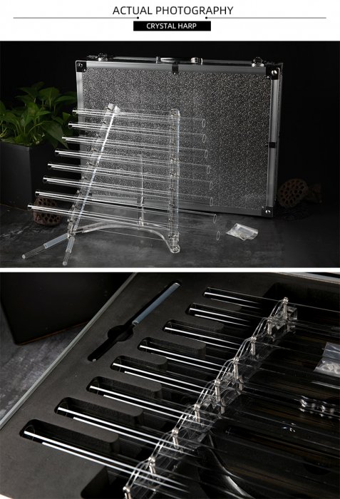 楽天市場】【送料無料】432hz クリスタルハープ(Crystal Harp)【432hz