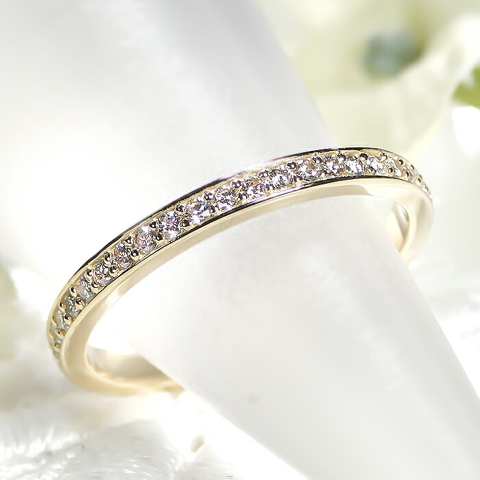 楽天市場】k18PG/YG/WG 【0.45ctUP】 ダイヤモンド フルエタニティ