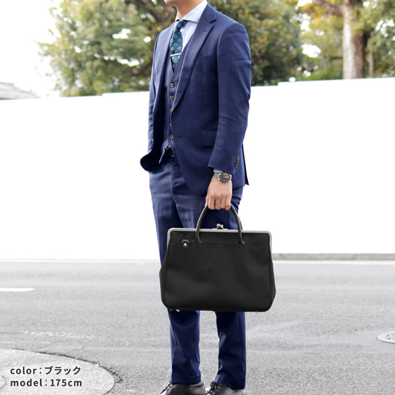 楽天市場】【在庫商品】がま口スーツケースバッグ（革ハンドル