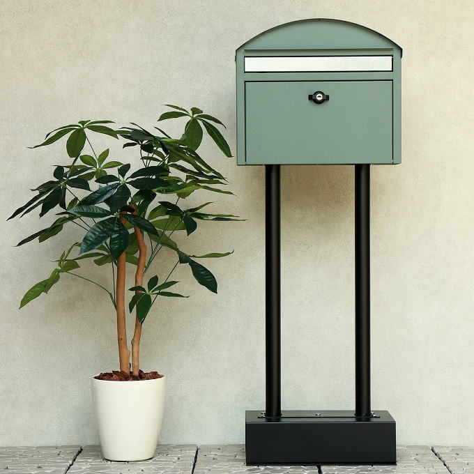 楽天市場】＼ポイント5倍／ポスト 置き型 スタンド アンティーク