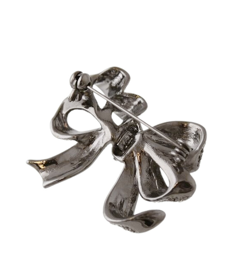 楽天市場】ブローチ ピン リボン パヴェ ビジュー ストーン