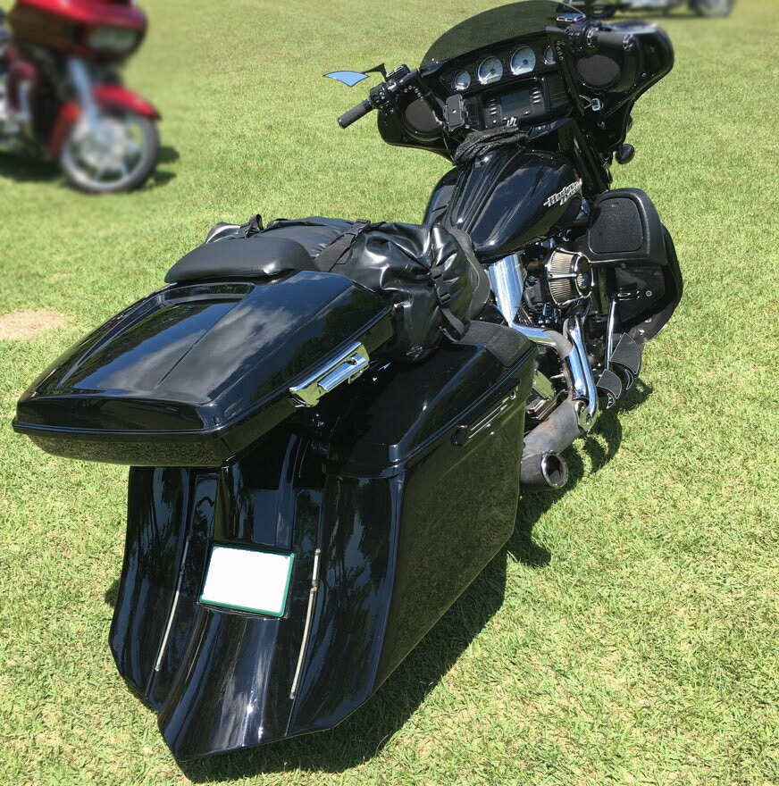 楽天市場】オールブラックモデル ハーレー レーザー ツアーパック